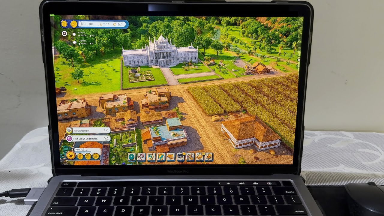 Игровой процесс Tropico 6 на MacBook Pro M1 | Apple Silicon Gaming
