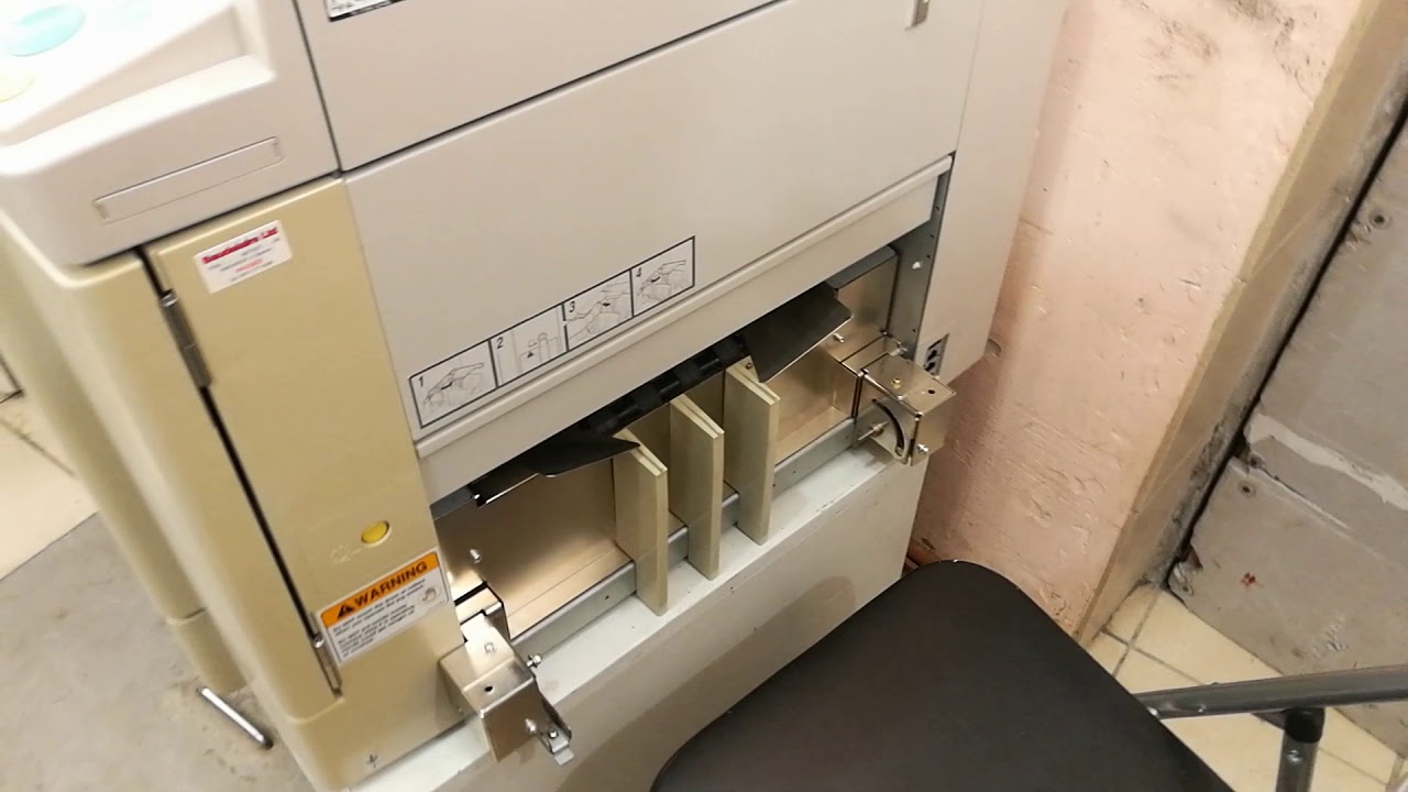Duplo 460 e цифровой дупликатор ризограф