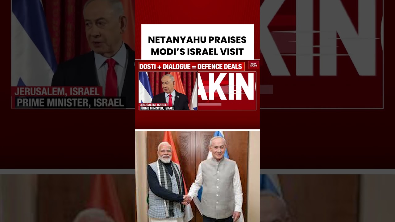 India-Israel Partnership Gets Big Boost #pmmodi #netanyahu #israelindia #israel