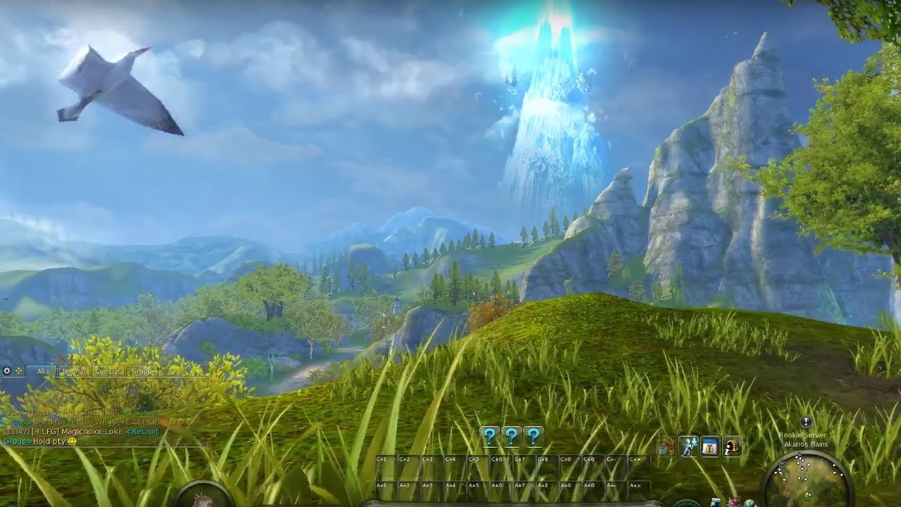 HOW BIG IS THE MAP in Aion? Walk Across the Map (Map: Poeta)