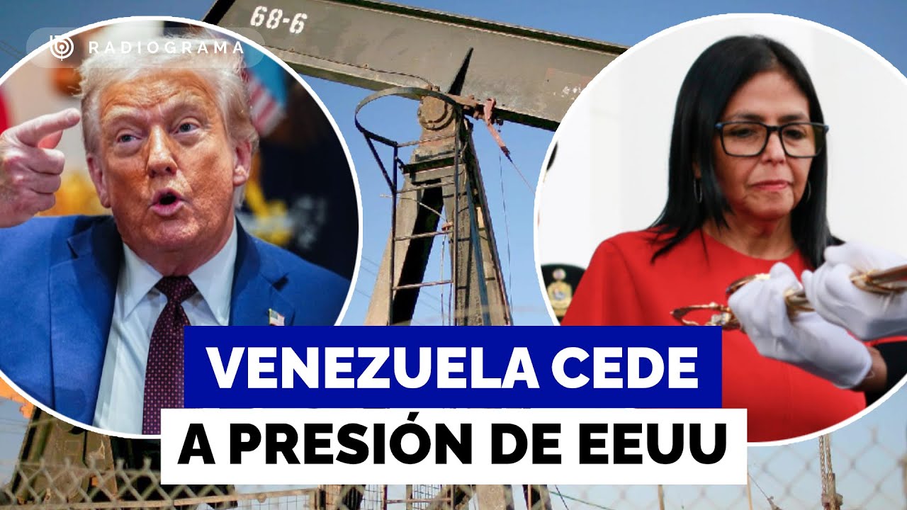 Venezuela cede a presión de EEUU por explotación petrolera y Trump dice que Cuba no sobrevivirá