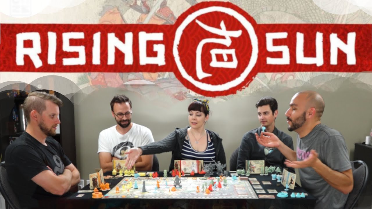 Rising Sun - Full Board Game Play Session