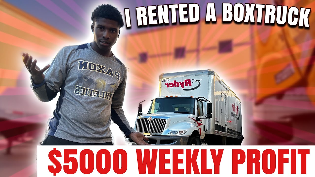 I RENTED A BOXTRUCK TO MAKE A LIVING 