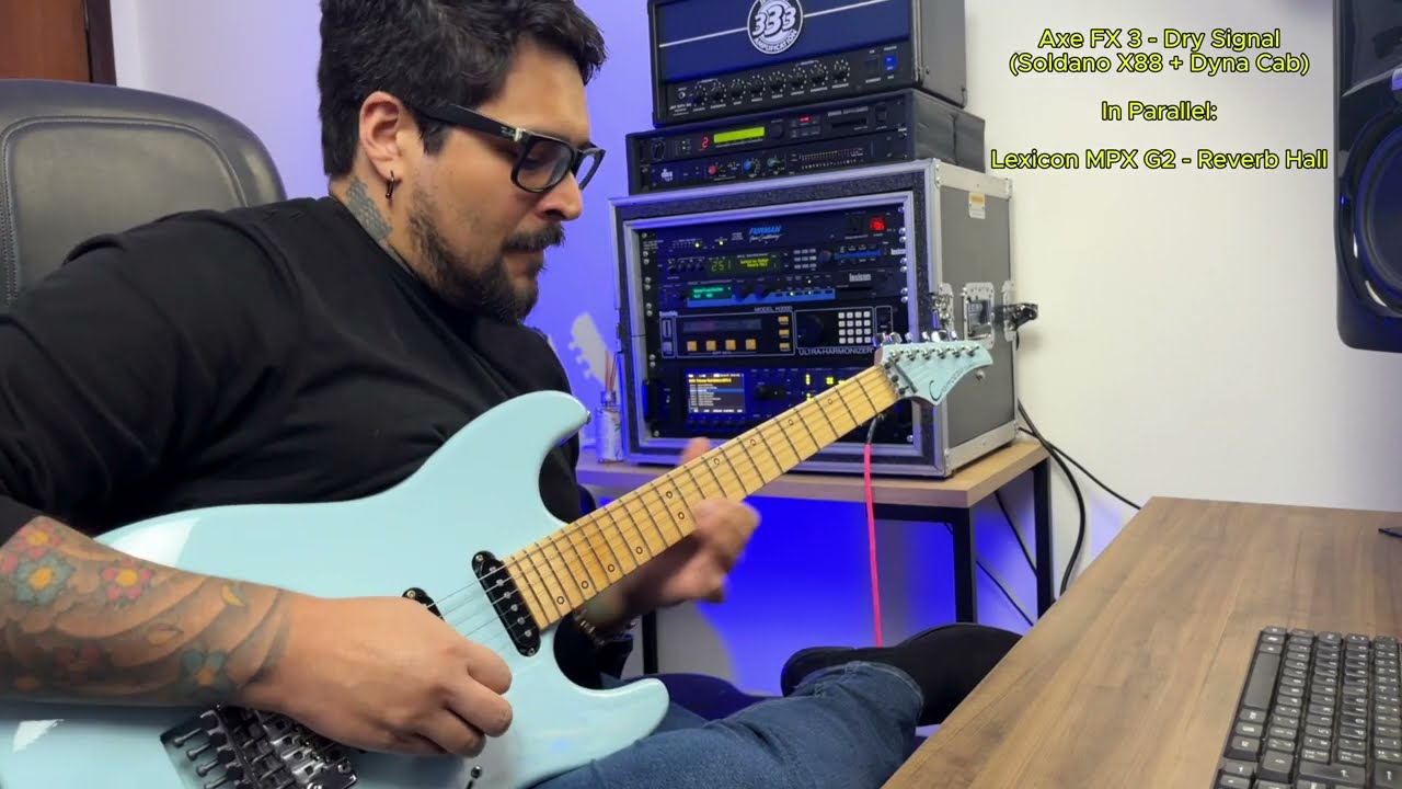 Felipe Lhamas - My Rack Rig Tone Demo – Step by Step