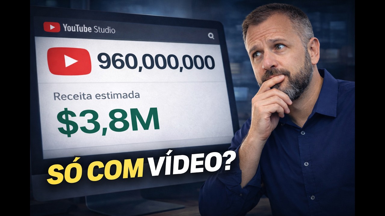 Quanto o maior youtuber do mundo realmente ganha? Eu calculei