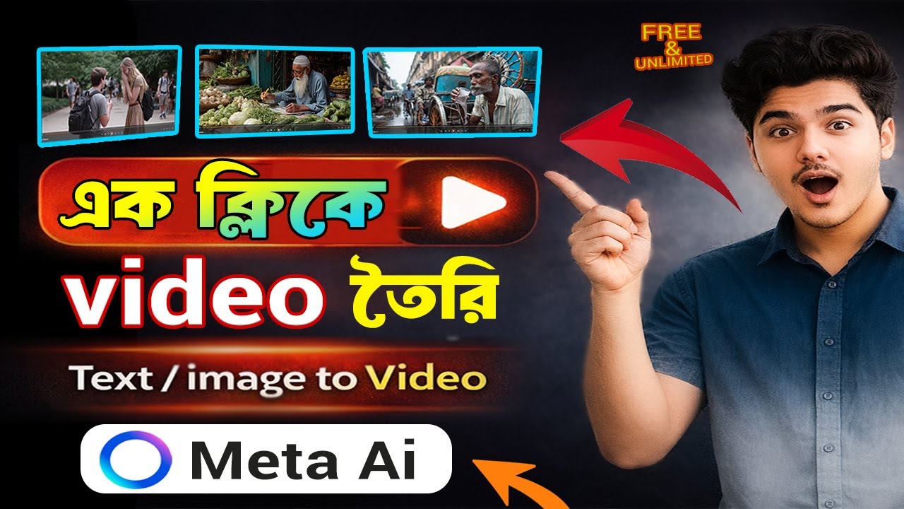 Free AI Video Generator Bangla 2026🔥| AI দিয়ে ভিডিও তৈরি করুন সহজে | Image to Video