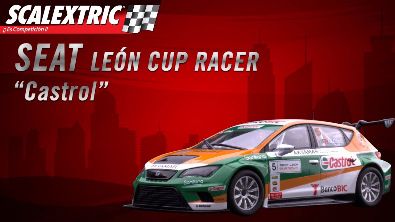 SCALEXTRIC - Seat Le&oacute;n Eurocup 