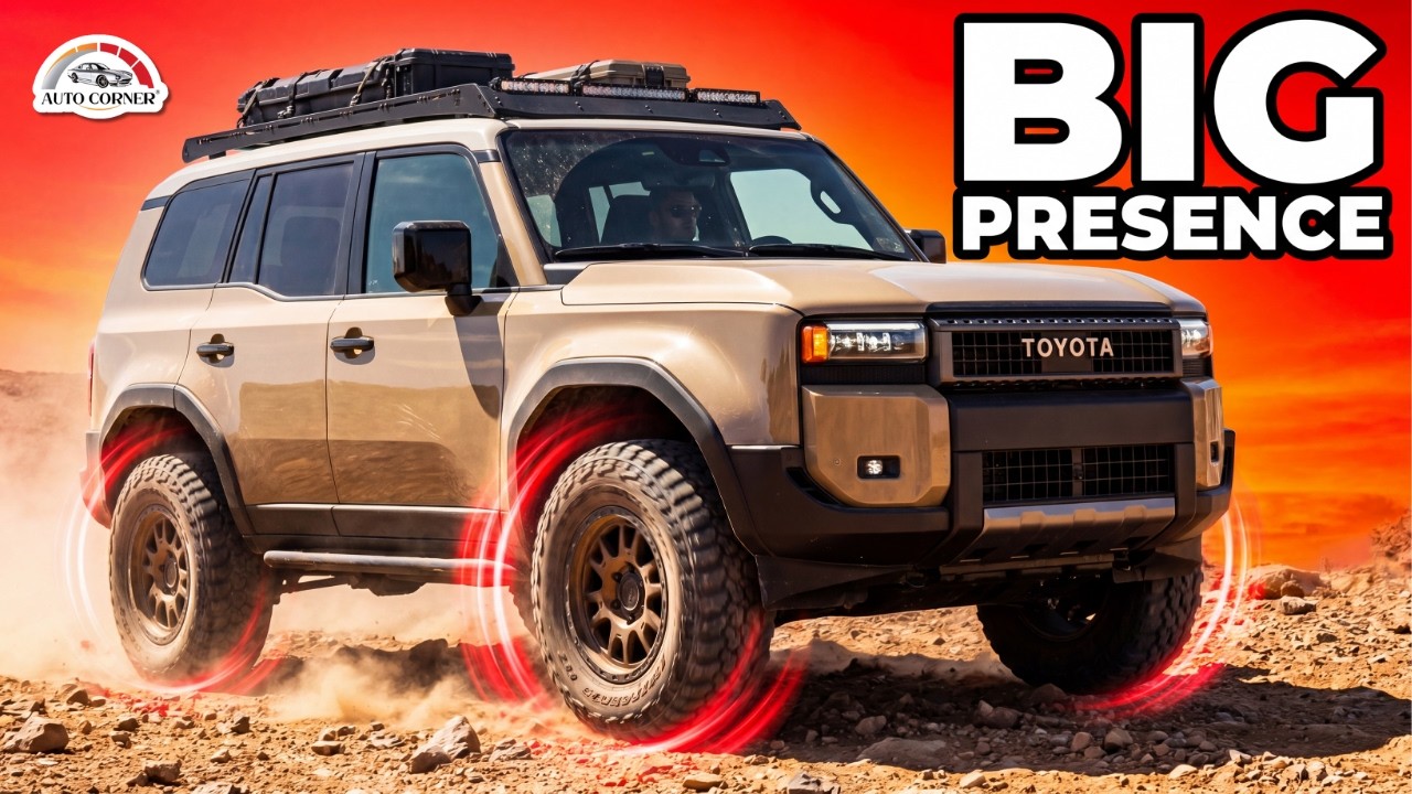 Toyota Mini Land Cruiser 2026 года — маленький размер, БОЛЬШОЕ присутствие!