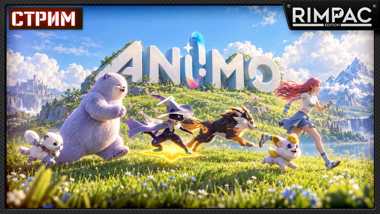 Недокопия Palworld! Первый взгляд &mdash; Aniimo | стрим