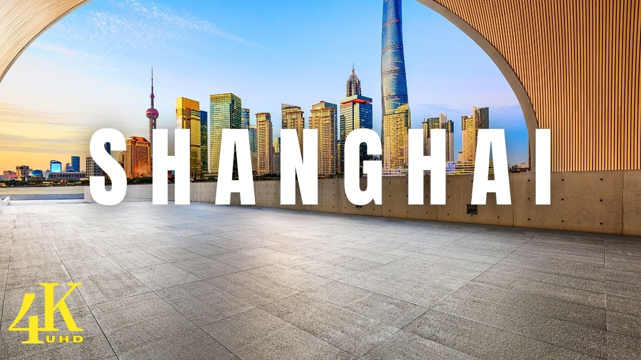 SHANGHAI , China 🇨🇳 4k | Drone Footage