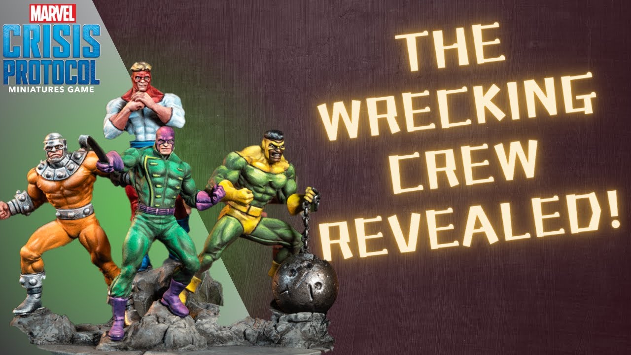 Wrecking Crew Details + Tactics Cards Revealed!  ~ Marvel Crisis Protocol Reveal Breakdown