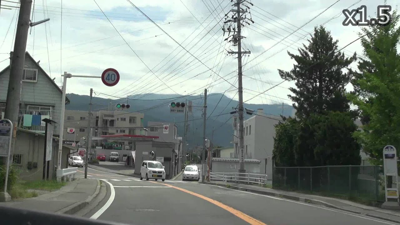 【車載動画】松本市内をぐるぐるドライブ　その１【長野】