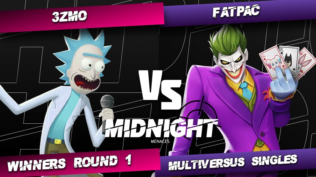 MMs4 Winners Round 1 - Fatpac (Joker) Vs. 3zmo (Rick) MultiVersus Tournament
