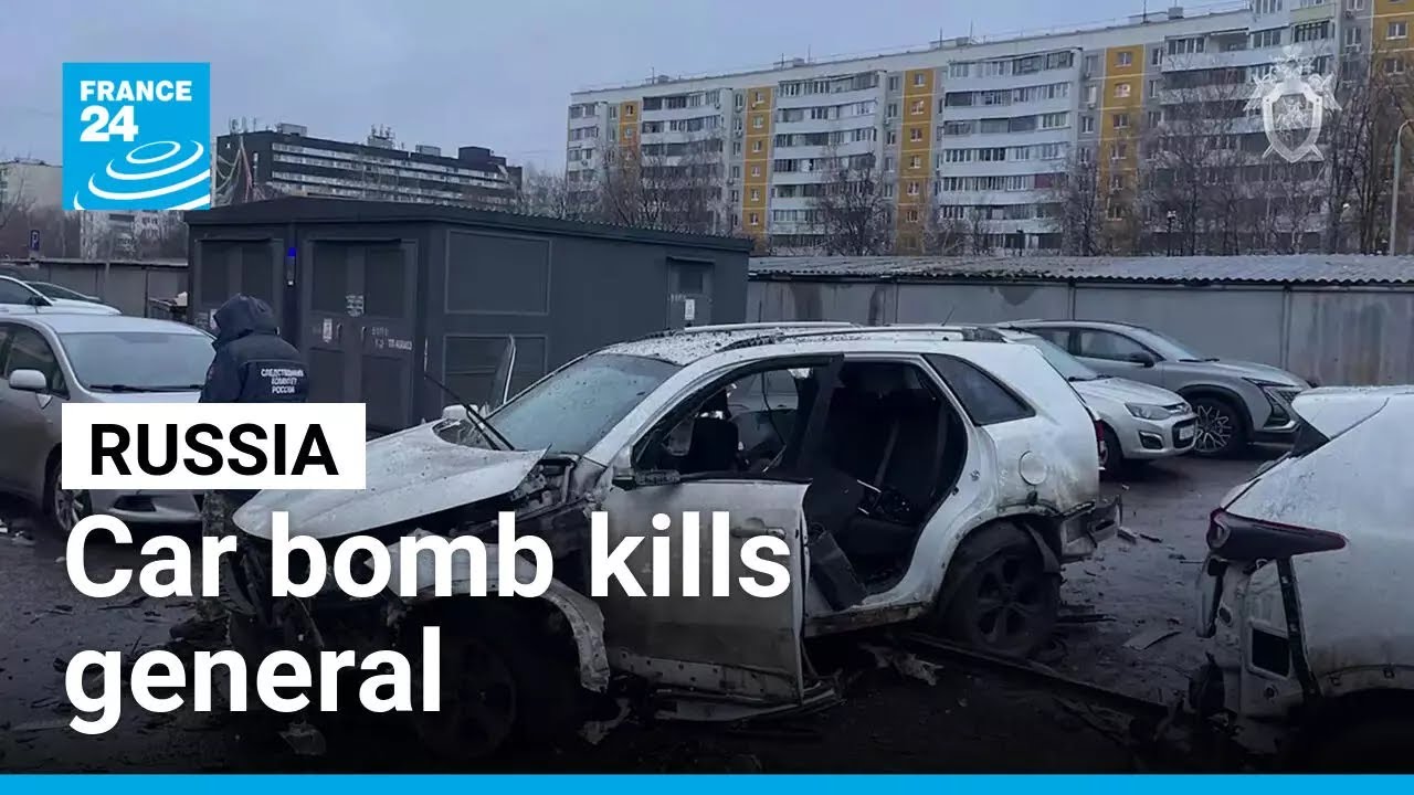 Russian general killed in bomb attack in a suspected Ukraine intelligence services operation