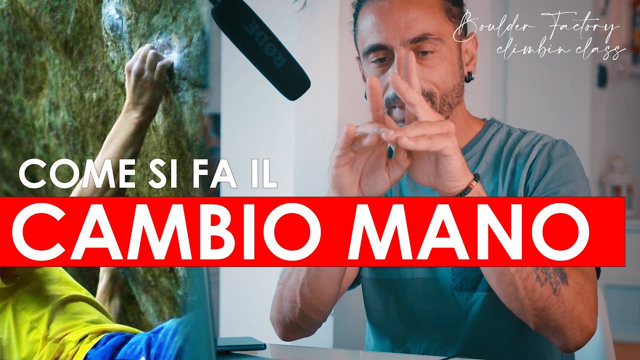 Come si fa il cambio mano? - BFCC #clmbing #climbingtutorial #climbinglessons