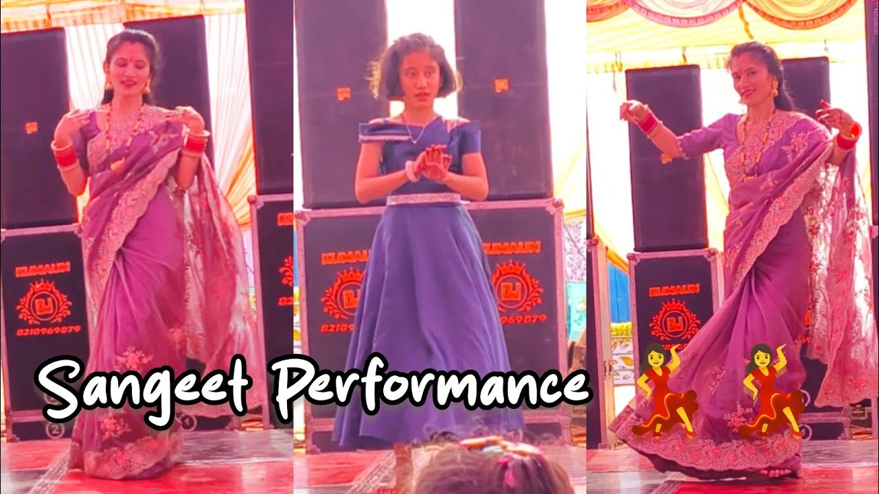 Mother-Daughter dance performance 💃💃