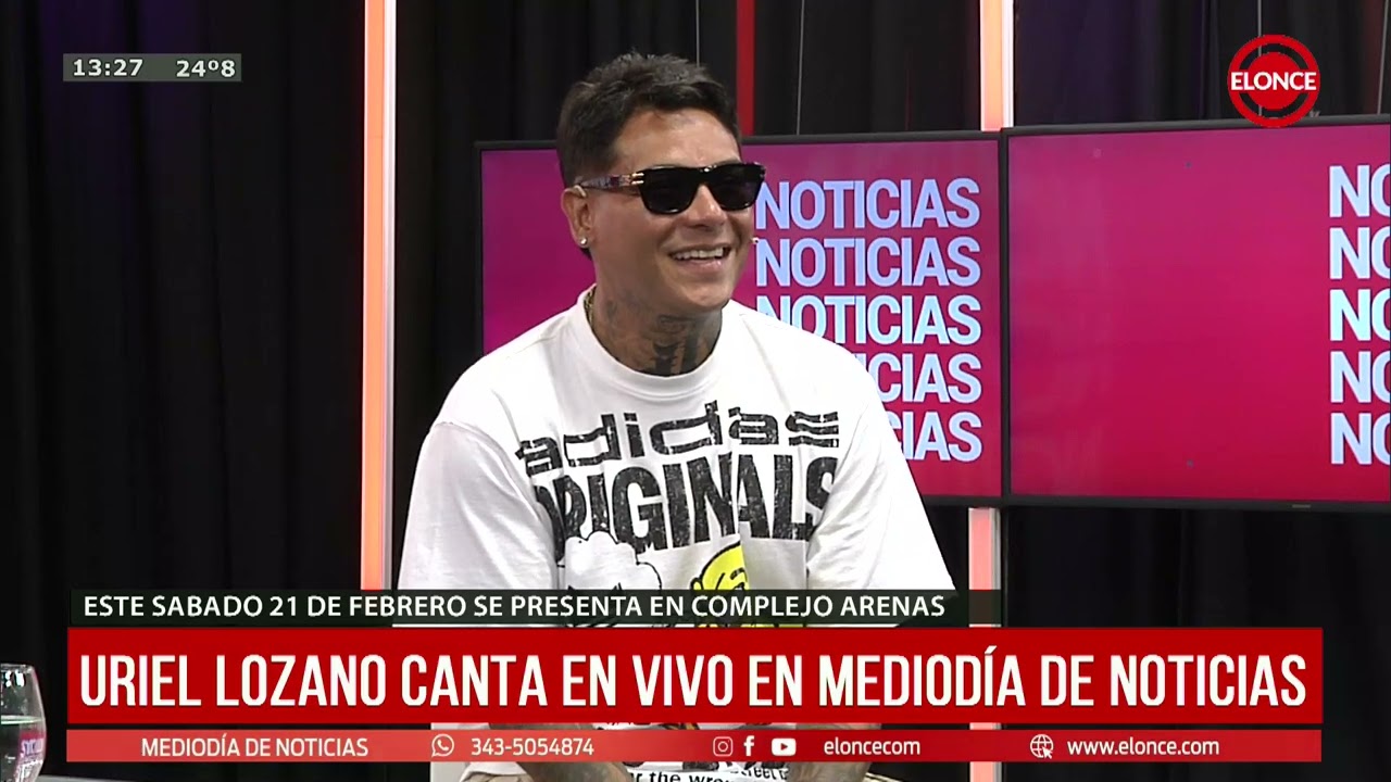 Uriel Lozano se presentará el sábado 21 de febrero en Complejo Arenas - Elonce