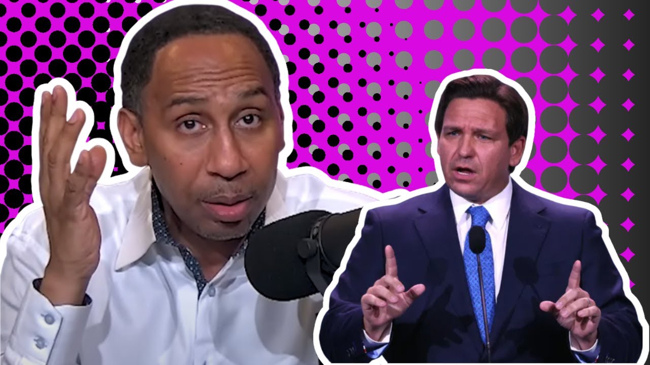 Stephen A. Smith takes Ron DeSantis to task over Black History