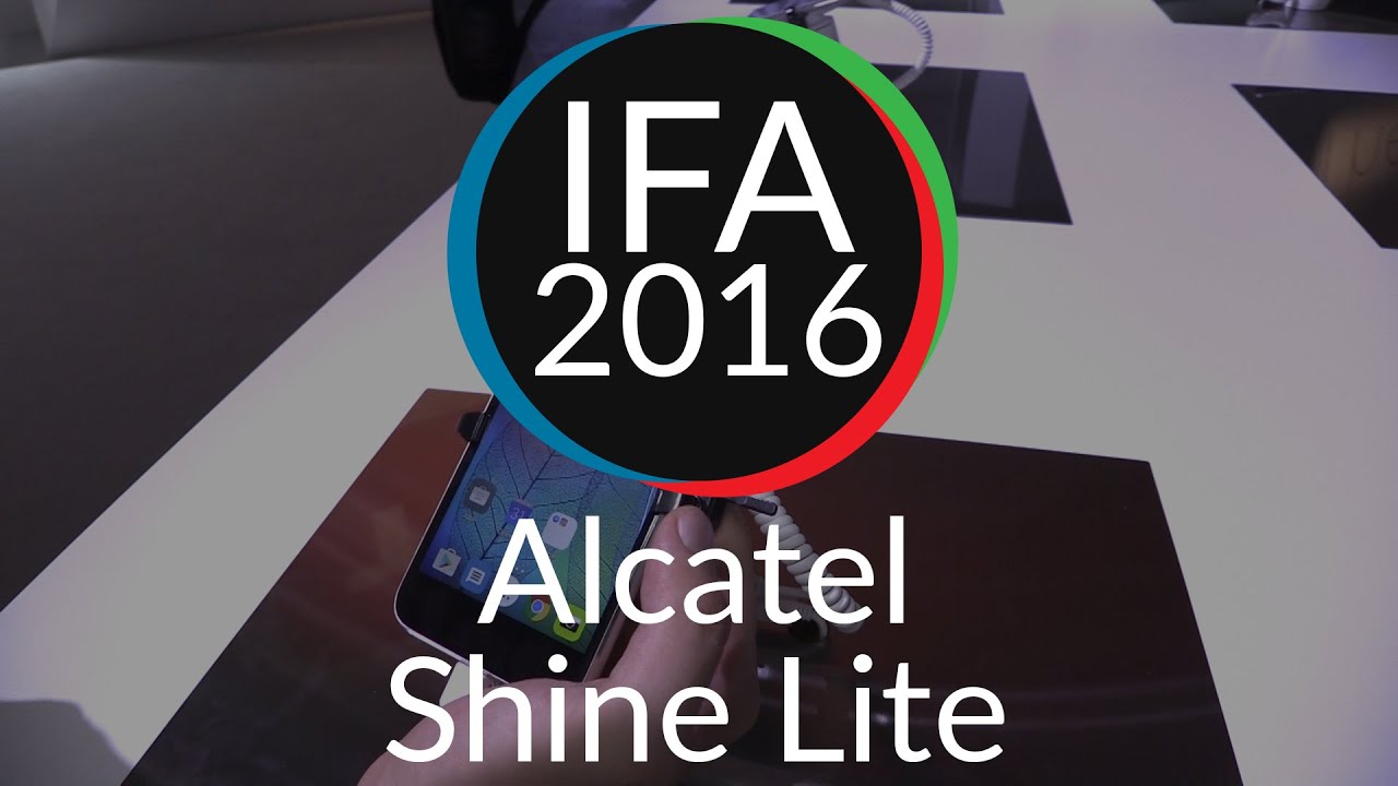 Alcatel Shine Lite - kolejny udany model Alcatela? [IFA 2016]