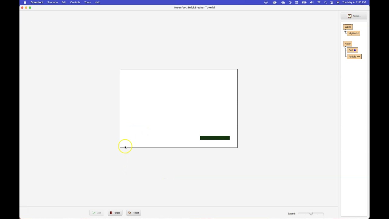 Greenfoot BrickBreaker Tutorial - Part 3