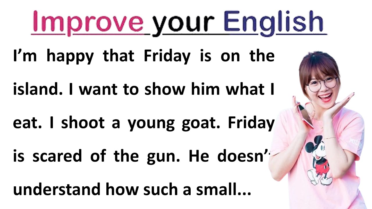 Robinson Crusoe for Level 1 | Learn English Through Story | Improve Your English