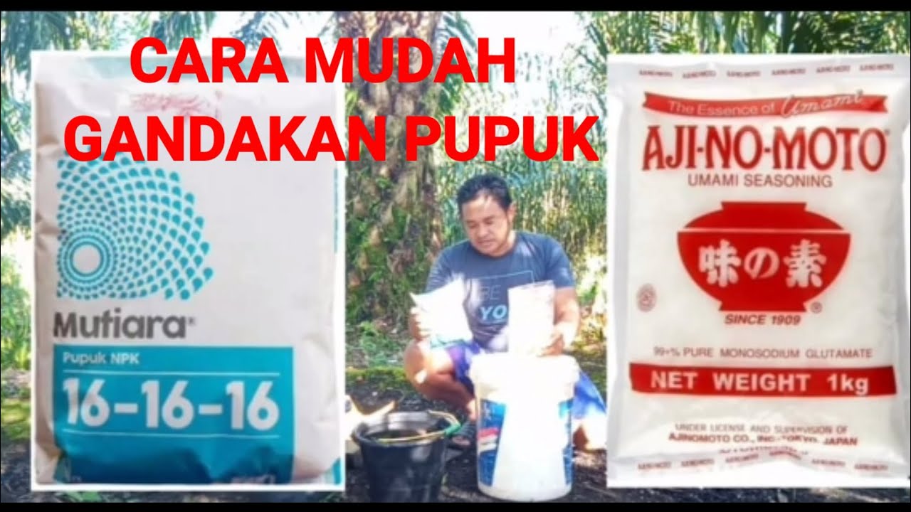 cara mudah menggandakan pupuk