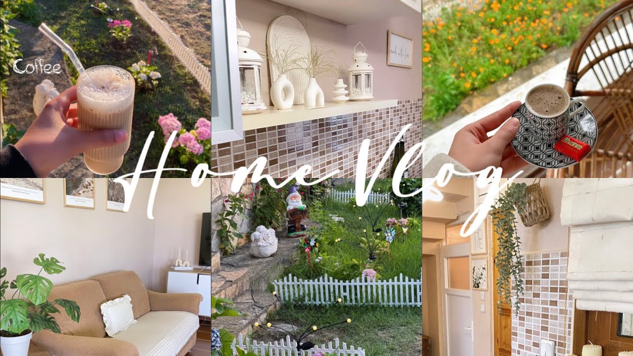 93| Home Vlog 💌 Dip Köşe Temizlik 🫧 Bahçe Temizliği 🪷Akşam Yemeğinde Mangal 🍖Sessiz Vlog🪭 #dailyvlog