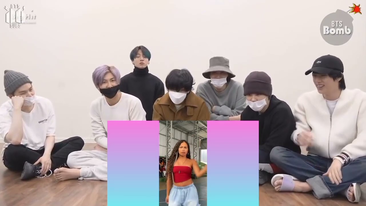 bts reagindo a tik tok 🥰