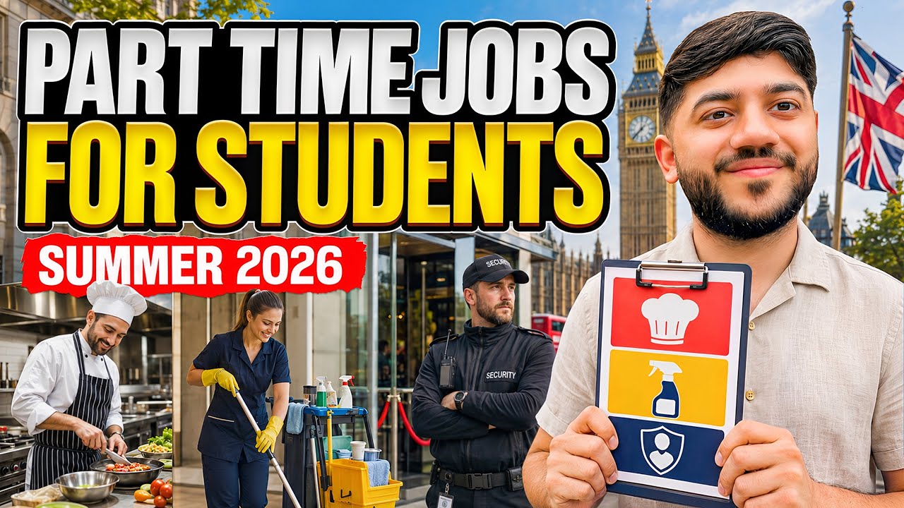 High Paying Jobs in UK for Students in 2026 🇬🇧 | Best Part-Time & Full-Time Jobs 💰 | Summer Guide 🇬🇧