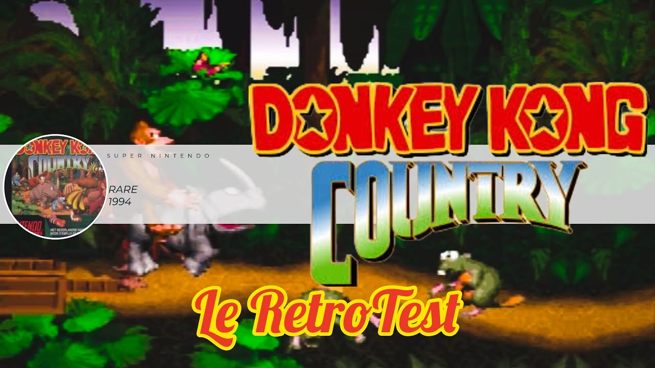 DONKEY KONG COUNTRY (SUPER NINTENDO) - Un jeu légende ou pas ?