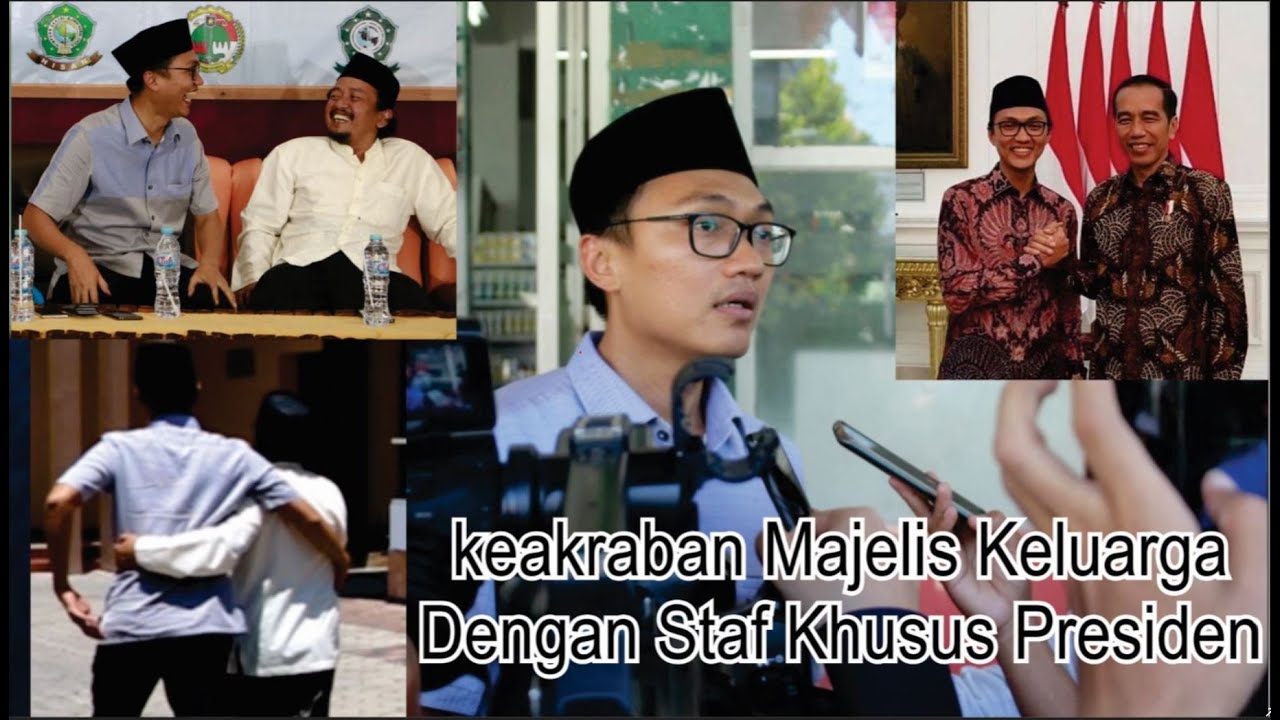 Mengharukan | Staf Presiden RI Rangkul KH. Hasyim Zubair