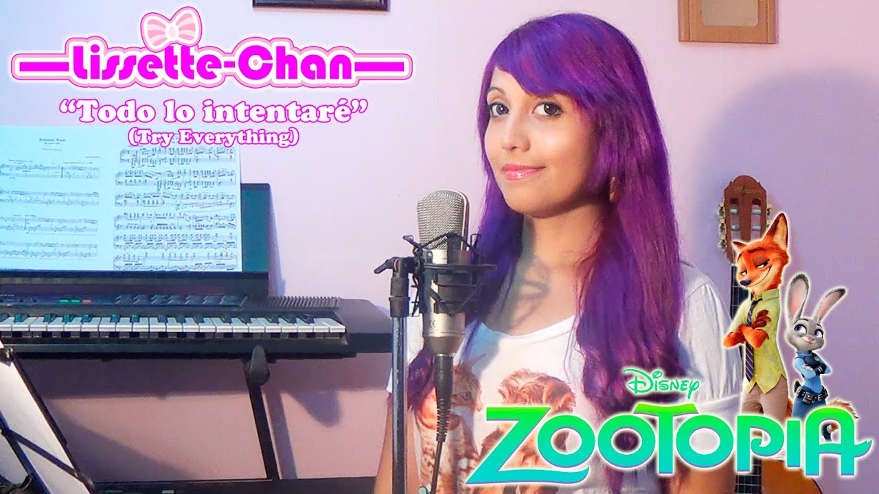 Try everything / Todo lo intentaré (Zootopia Disney Cover Español/ Spanish Cover FANDUB) MV