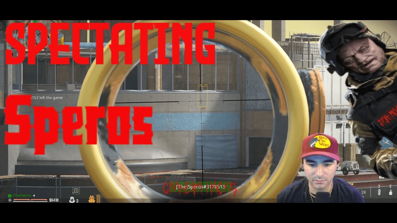 Spectating Speros with WALL HACKS Warzone 3 (My POV)