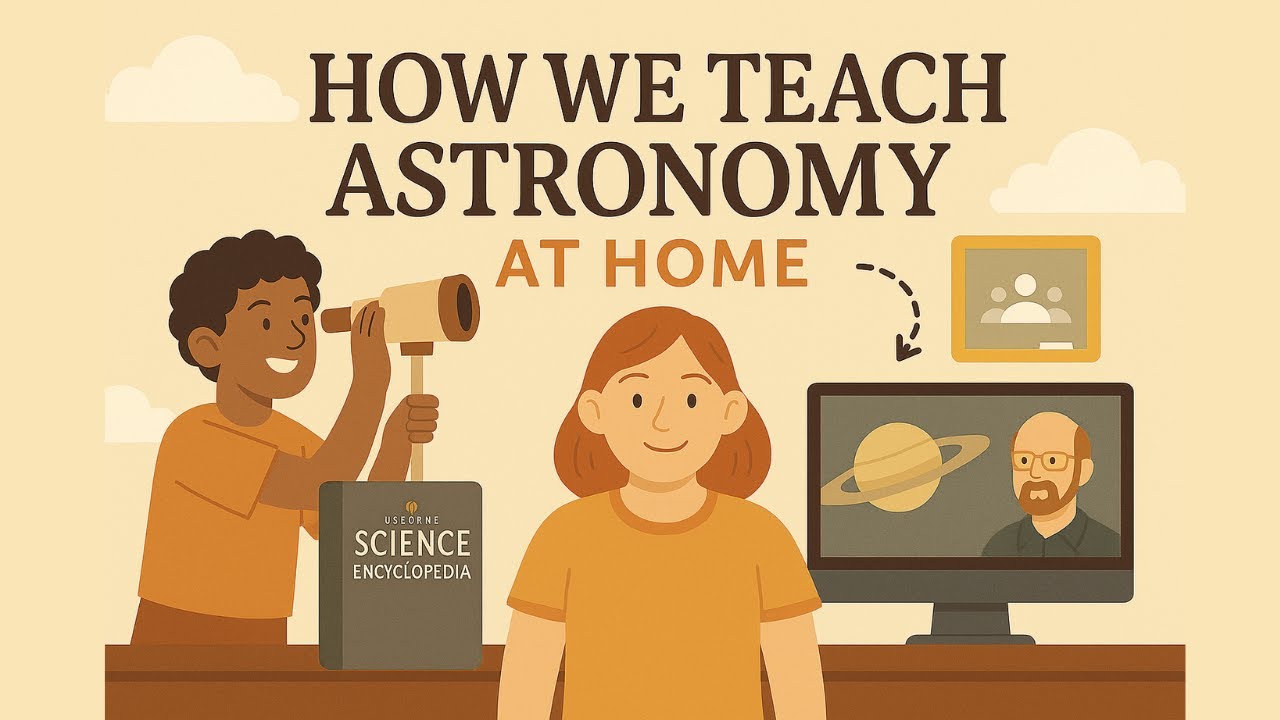 How We Teach Astronomy at Home | Middle School Homeschool Science