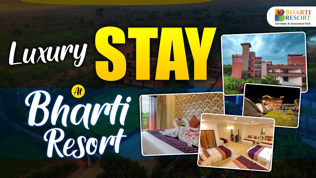 Luxury Stay at Bharti Resort Pune 🏨✨ | Full Resort Tour & Review