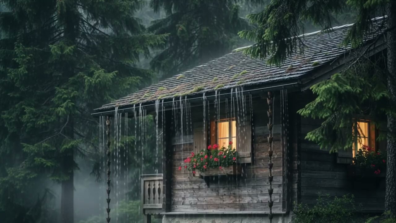 Thunder Rain Meditation – Heavy Storm for Deep Rest