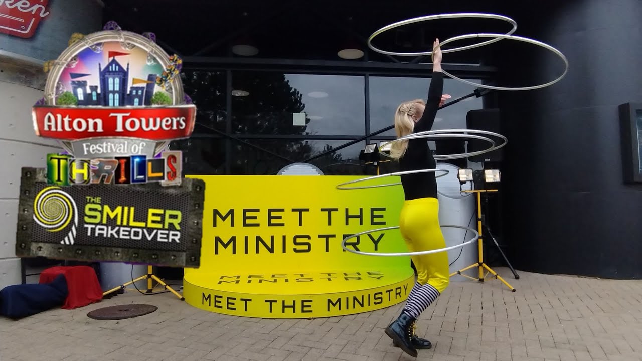 Meet the Ministry Show Festival of Thrills: The Smiler Takeover 2023 at Alton Towers