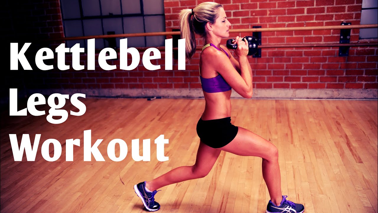 15 Minute Kettlebell Legs Workout