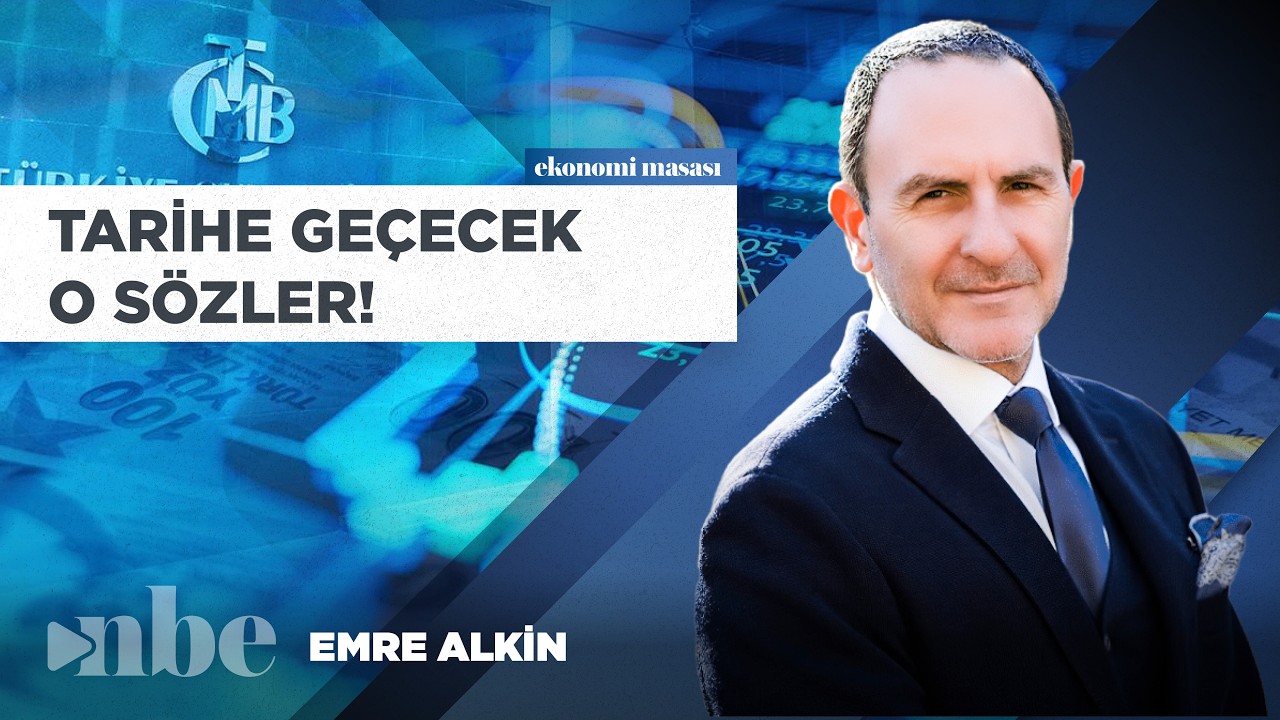 Emre Alkin’den TCMB’ye Sert Eleştiri: ‘Dikiz Aynası Gibi!’