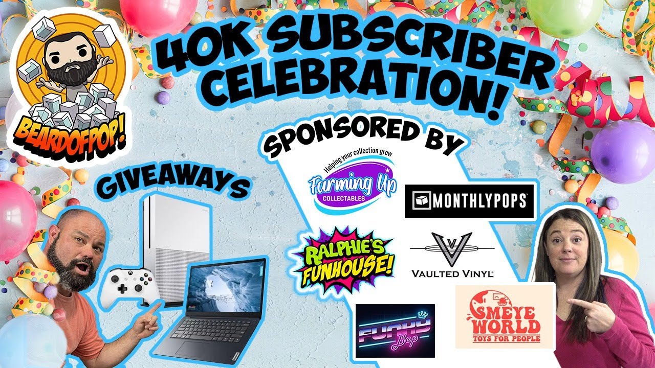 Adam & Carrie Live Present BeardofPOP's 40K Celebration Spectacular!