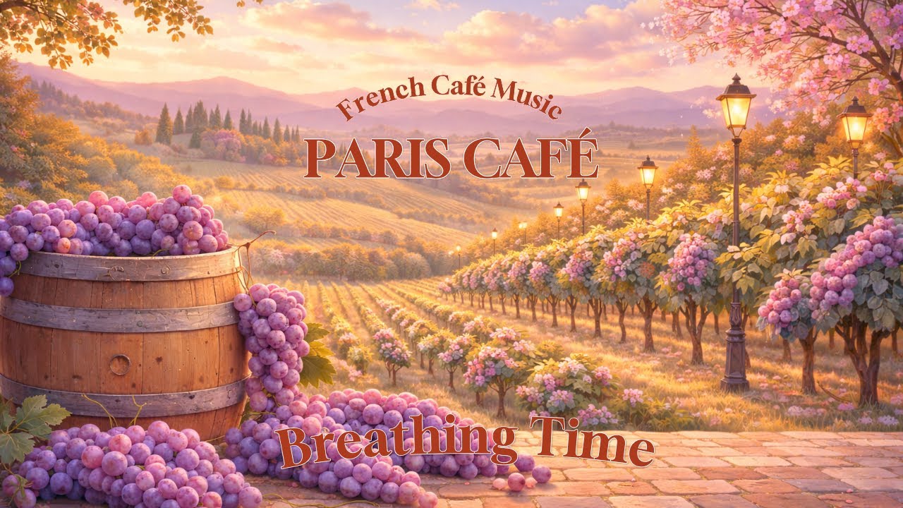 🎧Breathing Time in France 🍇 Gentle Vineyard Piano & Acoustic | Golden Hour [PL05]