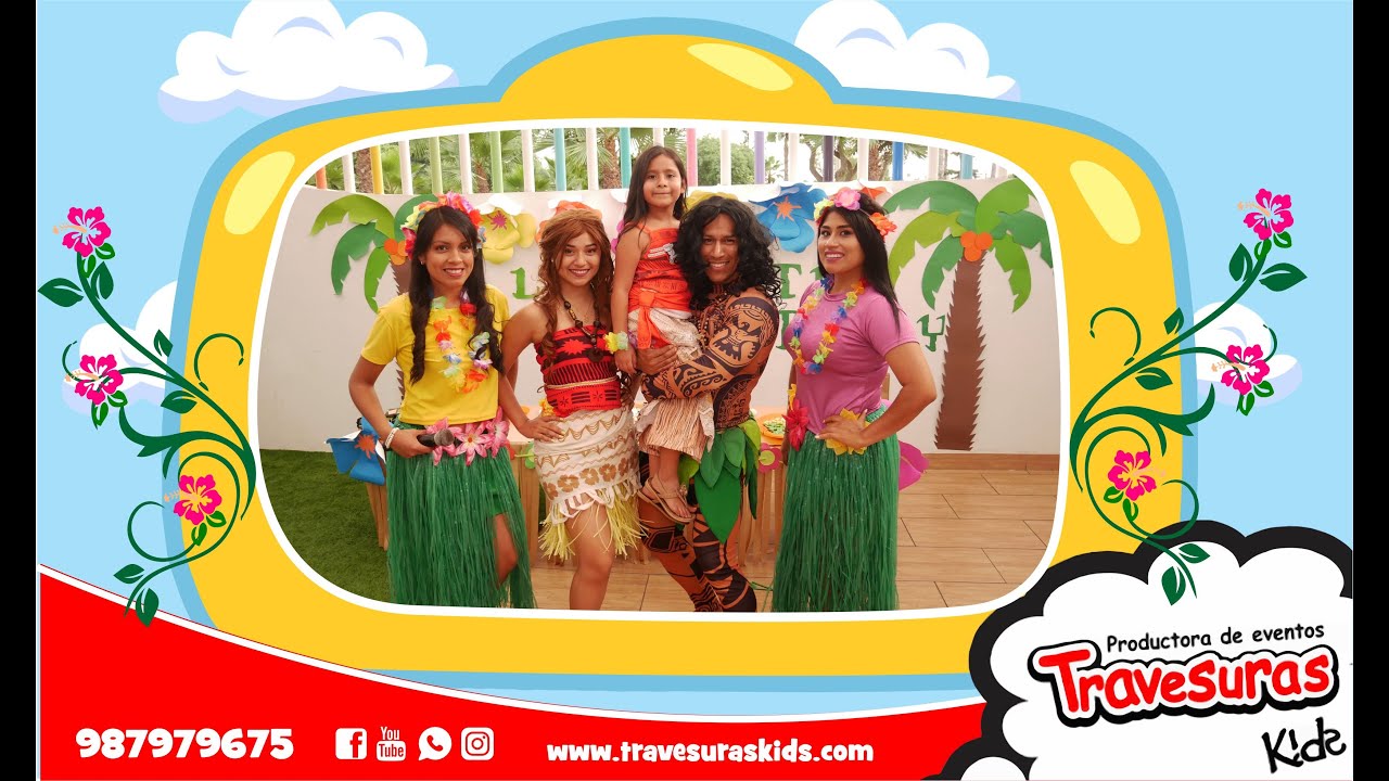 Show Infantil - Show MOANA & MAUI con sus imitadores - Travesuras Kids
