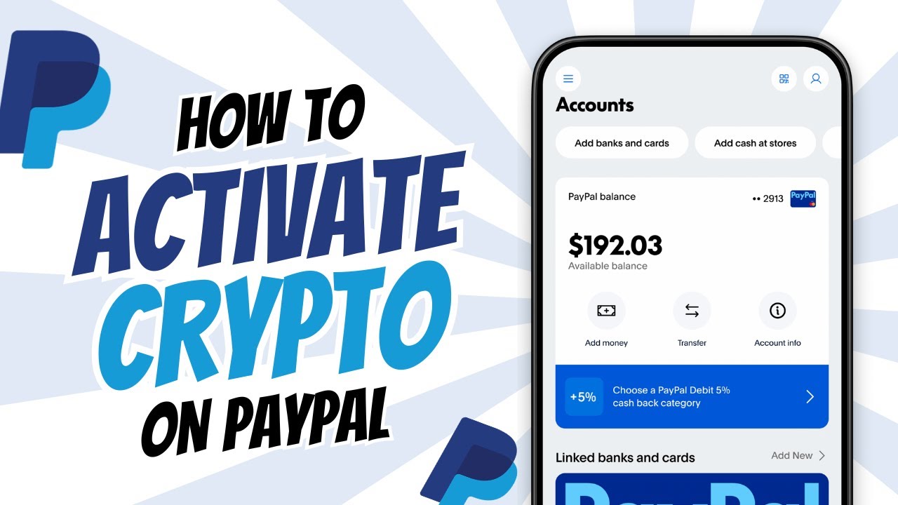 How to Activate Crypto on PayPal - Enable Account EASY!