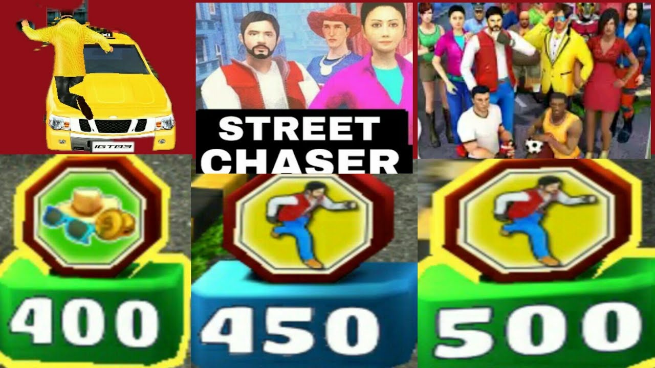 Street chaser level no 500;street chaser level 400  level 450 all big levels of street chaser game.
