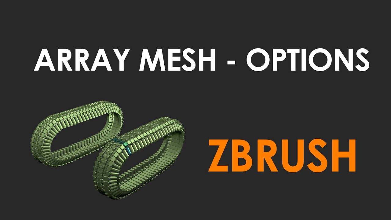 Array Mesh в ZBrush: раскрываем скрытые секреты