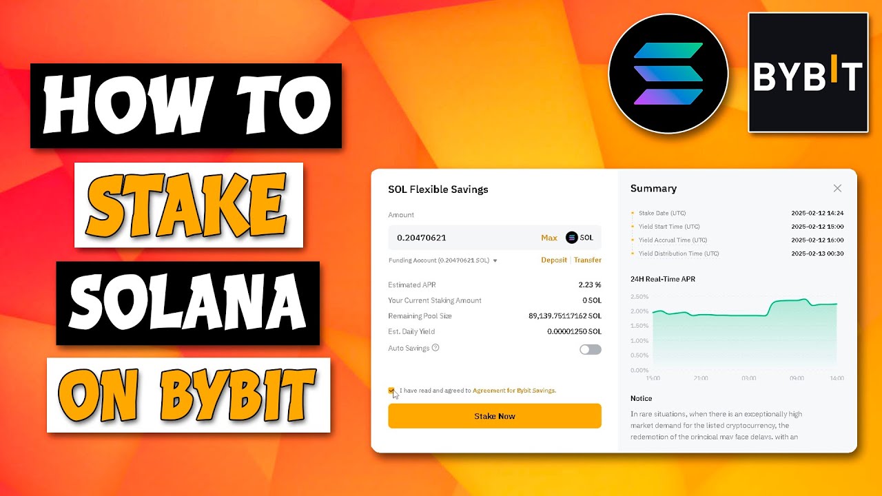 How To Stake Solana On Bybit