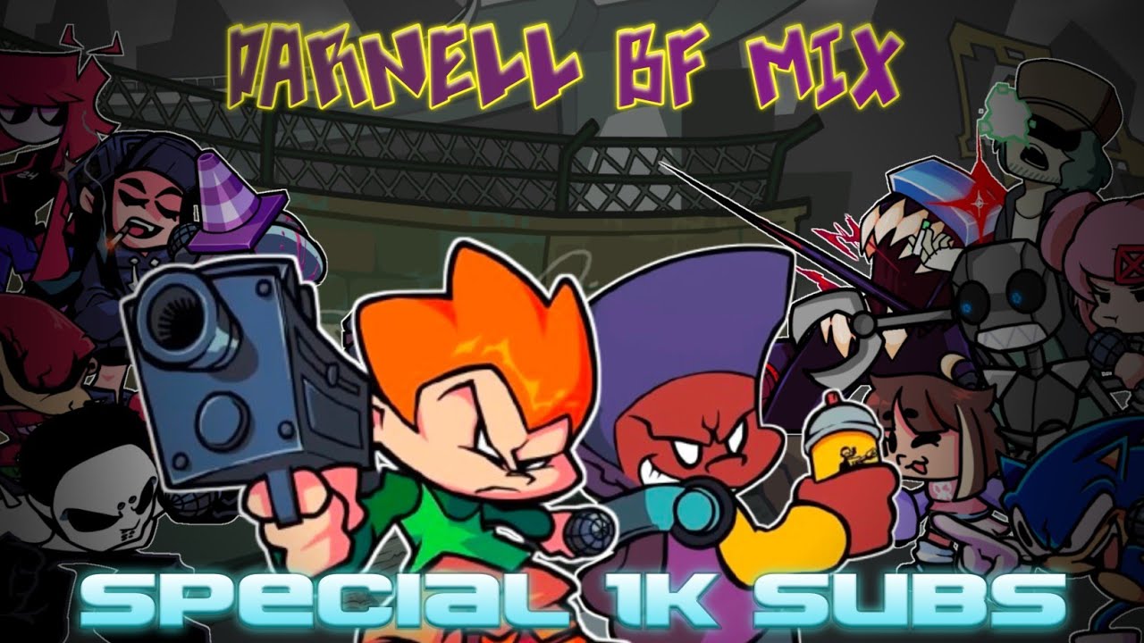 Darnell BF Mix but Pico & Darnell VS Different Characters | Friday Night Funkin' (Special 1K Subs)