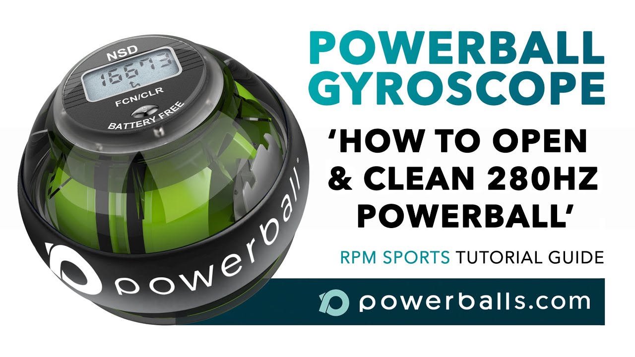 HOW TO OPEN & CLEAN 280Hz NSD Powerball & Autostart Powerball - definitive tutorial from RPM Sports