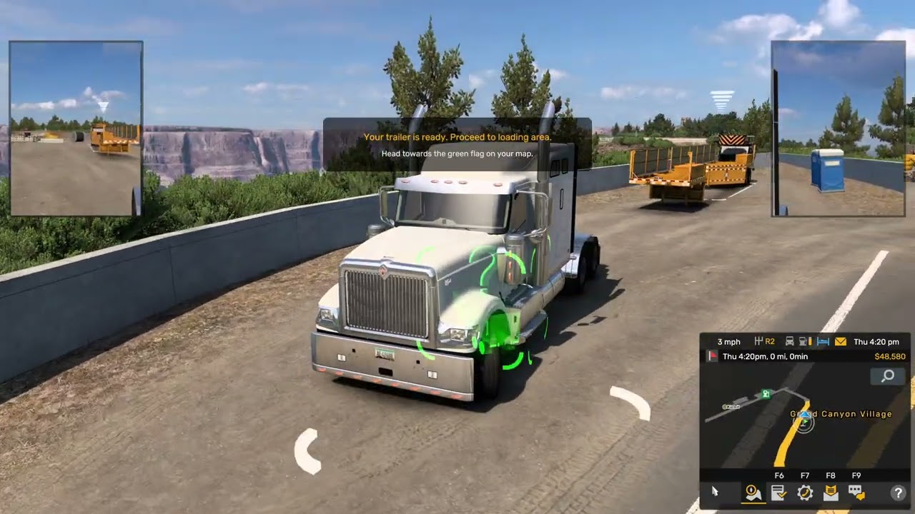 American Truck Simulator Mobile Barrier Haul! | Oversized Construction Chaos Ep. 43