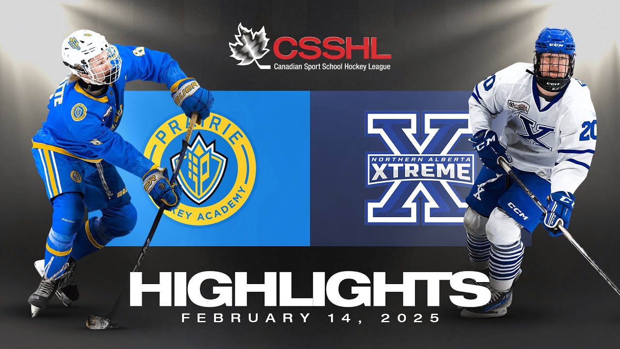 Prairie Hockey Academy vs Northern Alberta Xtreme U18 Prep 2/14 | CSSHL Highlights